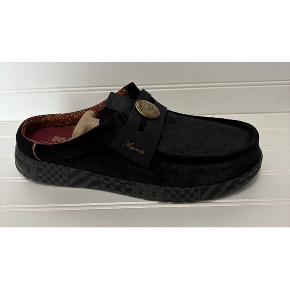 HEY DUDE X HARRY POTTER Hogwarts Wally Hufflepuff Loafer Shoes Mens Size 11 NEW main image 8